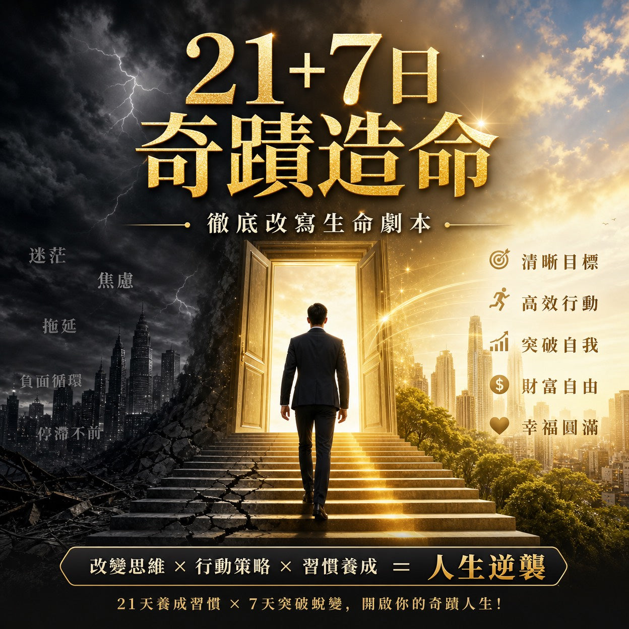 🌟 21+7 造命陪跑