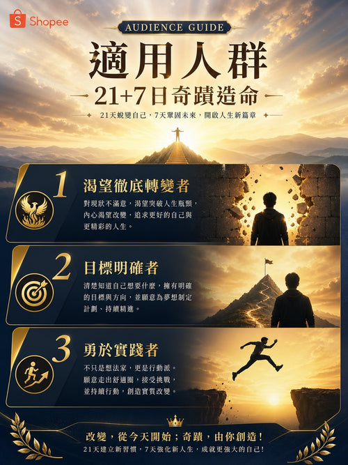 🌟 21+7 造命陪跑